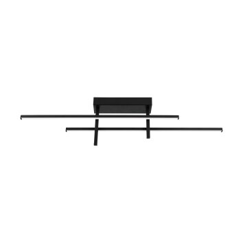 TREPILIANO Plafonnier Luminaires Eglo LED Noir