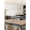 VILLEGGI Suspension Luminaires Eglo LED Noir, Changeur de couleurs