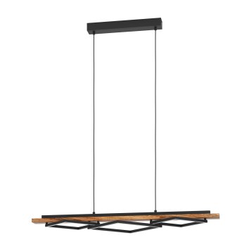BOYAL Suspension Luminaires Eglo LED Brun, Noir