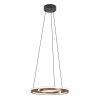 MEZZOMONTE Suspension Luminaires Eglo LED Bronze, Noir, Télécommandes
