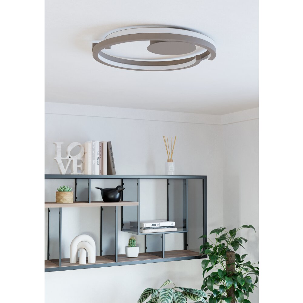 MEZZOMONTE Plafonnier Luminaires Eglo LED Sable, Télécommandes main product photo