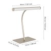 RICCIONE Lampe à poser Luminaires Eglo LED Nickel mat