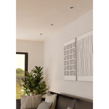 RGB Spot encastrable Luminaires Eglo LED Noir, Blanc, Télécommandes, Changeur de couleurs RGB Spot encastrable Luminaires Eglo LED Noir, Blanc, Télécommandes, Changeur de couleurs