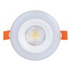 RGB Spot encastrable Luminaires Eglo LED Blanc, Télécommandes, Changeur de couleurs