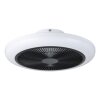 mit Ventilateur de plafond lumineux Luminaires Eglo LED Noir, Blanc, Télécommandes