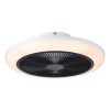 mit Ventilateur de plafond lumineux Luminaires Eglo LED Noir, Blanc, Télécommandes, Changeur de couleurs