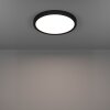 6-Z Plafonnier Luminaires Eglo LED Noir, Changeur de couleurs