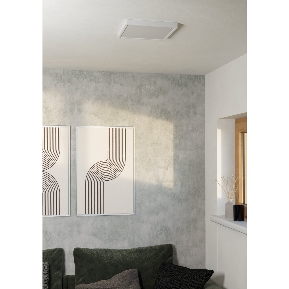 6-Z Plafonnier Luminaires Eglo LED Blanc, Changeur de couleurs main product photo