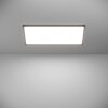ROVITO-Z Plafonnier Luminaires Eglo LED Noir, Changeur de couleurs