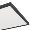 ROVITO-Z Plafonnier Luminaires Eglo LED Noir, Changeur de couleurs
