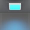 6-Z Plafonnier Luminaires Eglo LED Blanc, Changeur de couleurs