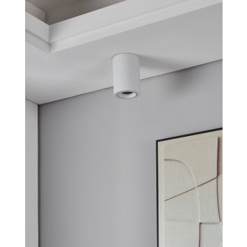 CAROSSO-Z Plafonnier Luminaires Eglo LED Blanc