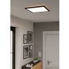 ROVITO-Z Plafonnier Luminaires Eglo LED Noir, Changeur de couleurs