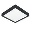 6-Z Plafonnier Luminaires Eglo LED Noir, Changeur de couleurs