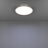 6-Z Plafonnier, Applique murale Luminaires Eglo LED Nickel mat, Changeur de couleurs