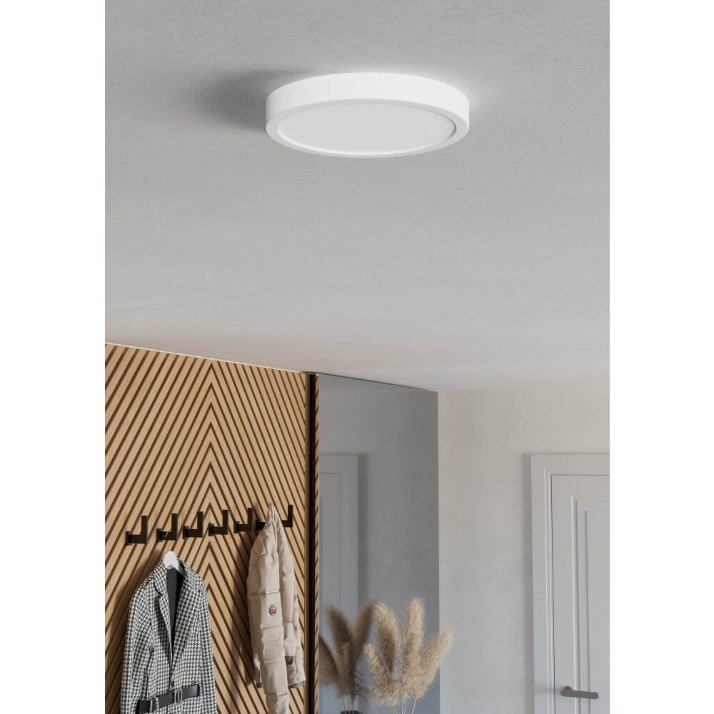 6-Z Plafonnier Luminaires Eglo LED Blanc, Changeur de couleurs main product photo