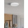 6-Z Plafonnier Luminaires Eglo LED Blanc, Changeur de couleurs