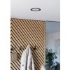 6-Z Spot encastrable Luminaires Eglo LED Noir, Changeur de couleurs
