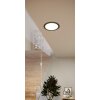 6-Z Spot encastrable Luminaires Eglo LED Noir, Changeur de couleurs