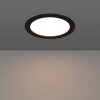 6-Z Spot encastrable Luminaires Eglo LED Noir, Changeur de couleurs