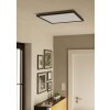 ROVITO-Z Plafonnier Luminaires Eglo LED Noir, Changeur de couleurs