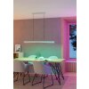 BOLOGNANO-Z Suspension Luminaires Eglo LED Gris, Changeur de couleurs
