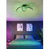 CALAROSSA-Z Plafonnier Luminaires Eglo LED Noir, Changeur de couleurs CALAROSSA-Z Plafonnier Luminaires Eglo LED Noir, Changeur de couleurs
