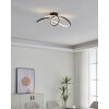 CALAROSSA-Z Plafonnier Luminaires Eglo LED Noir, Changeur de couleurs CALAROSSA-Z Plafonnier Luminaires Eglo LED Noir, Changeur de couleurs