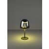 ALFERO-Z Lampe à poser Luminaires Eglo LED Noir, Changeur de couleurs