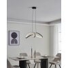 CALAROSSA-Z Suspension Luminaires Eglo LED Noir, Changeur de couleurs