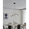 CALAROSSA-Z Suspension Luminaires Eglo LED Noir, Changeur de couleurs