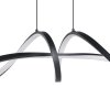 CALAROSSA-Z Suspension Luminaires Eglo LED Noir, Changeur de couleurs