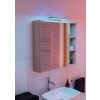 REGELLO-Z Lampe de miroir Luminaires Eglo LED Chrome, Argenté, Changeur de couleurs