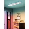 PADROGIANO-Z Plafonnier Luminaires Eglo LED Blanc, Changeur de couleurs