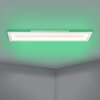 PADROGIANO-Z Plafonnier Luminaires Eglo LED Blanc, Changeur de couleurs