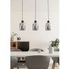 MOLOCHIO-Z Suspension Luminaires Eglo LED Noir, Changeur de couleurs