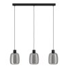 MOLOCHIO-Z Suspension Luminaires Eglo LED Noir, Changeur de couleurs