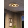 LOMALTAS-Z Plafonnier Luminaires Eglo LED Brun, Noir