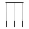 BALAMORTA-Z Suspension Luminaires Eglo LED Noir, Changeur de couleurs