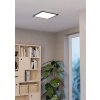 MORADILLO-Z Plafonnier Luminaires Eglo LED Noir, Changeur de couleurs