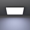 MORADILLO-Z Plafonnier Luminaires Eglo LED Noir, Changeur de couleurs