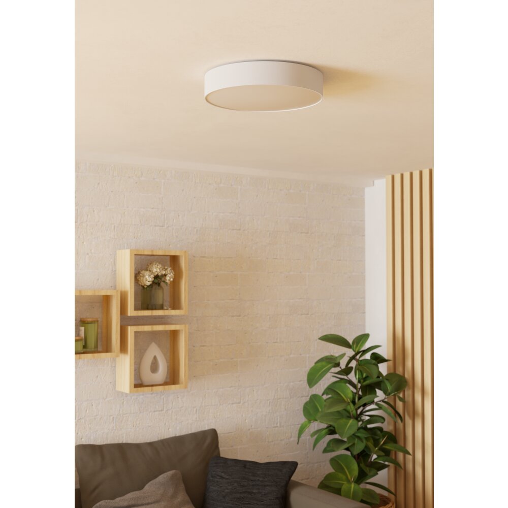 GALLIZZI-Z Plafonnier Luminaires Eglo LED Blanc, Changeur de couleurs main product photo