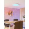 GALLIZZI-Z Plafonnier Luminaires Eglo LED Blanc, Changeur de couleurs