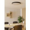 GALLIZZI-Z Plafonnier Luminaires Eglo LED Noir, Changeur de couleurs