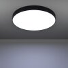GALLIZZI-Z Plafonnier Luminaires Eglo LED Noir, Changeur de couleurs