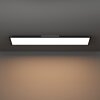 MORADILLO-Z Plafonnier Luminaires Eglo LED Noir, Changeur de couleurs