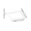 MORADILLO-Z Plafonnier Luminaires Eglo LED Blanc, Changeur de couleurs