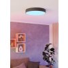 GALLIZZI-Z Plafonnier Luminaires Eglo LED Noir, Changeur de couleurs