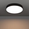 GALLIZZI-Z Plafonnier Luminaires Eglo LED Noir, Changeur de couleurs