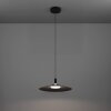 CONOMAVILLA-Z Suspension Luminaires Eglo LED Noir, Changeur de couleurs